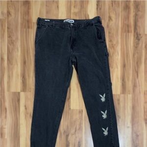 PACSUN Black Straight Leg Women's Jeans